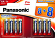 Bateria Panasonic LR6PPG/16BW 8+8F Pro Power  op.240 sztuk