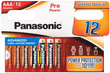 Bateria Panasonic LR03PPG/12HH Pro Power op.288 sztuk