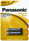 Bateria alkaliczna Panasonic LR03APB (AAA) - komplet 2 sztuk