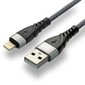 Kabel EverActive CBB-1IG iPh USB-1m 2.4A oplot
