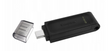 Pamięć Kingston DT70 64GB USB-C czarna