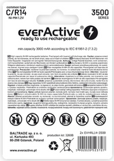 Akum. everActive R14/2BP 3500 Silver Line