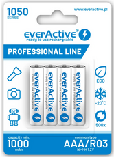 Akumulator everActive R03/4BP 1050 Professional Line