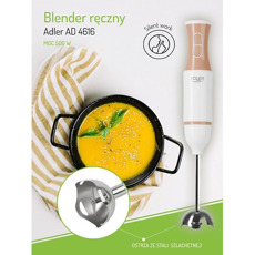 Blender Adler AD4616 500W biało-złoty