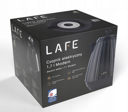 Czajnik LAFE Modern Pro czarny 1,7L 2200W strix