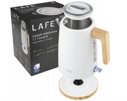 Czajnik LAFE Scandi Pro inox  biały 1,7L 2200W strix