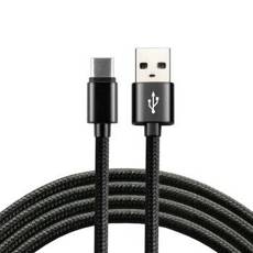 Kabel EverActive CBB-2CB USB-C 2m czarny 