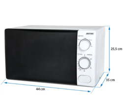 Kuchenka mikrofalowa MPM-20-KMM-12 mechaniczna 