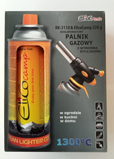 Palnik gazowy Elico RK3110+gaz 220g