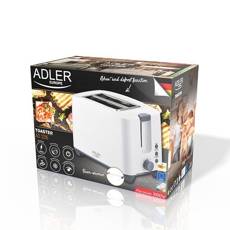 Toster Adler AD3216 z rusztem 1000W